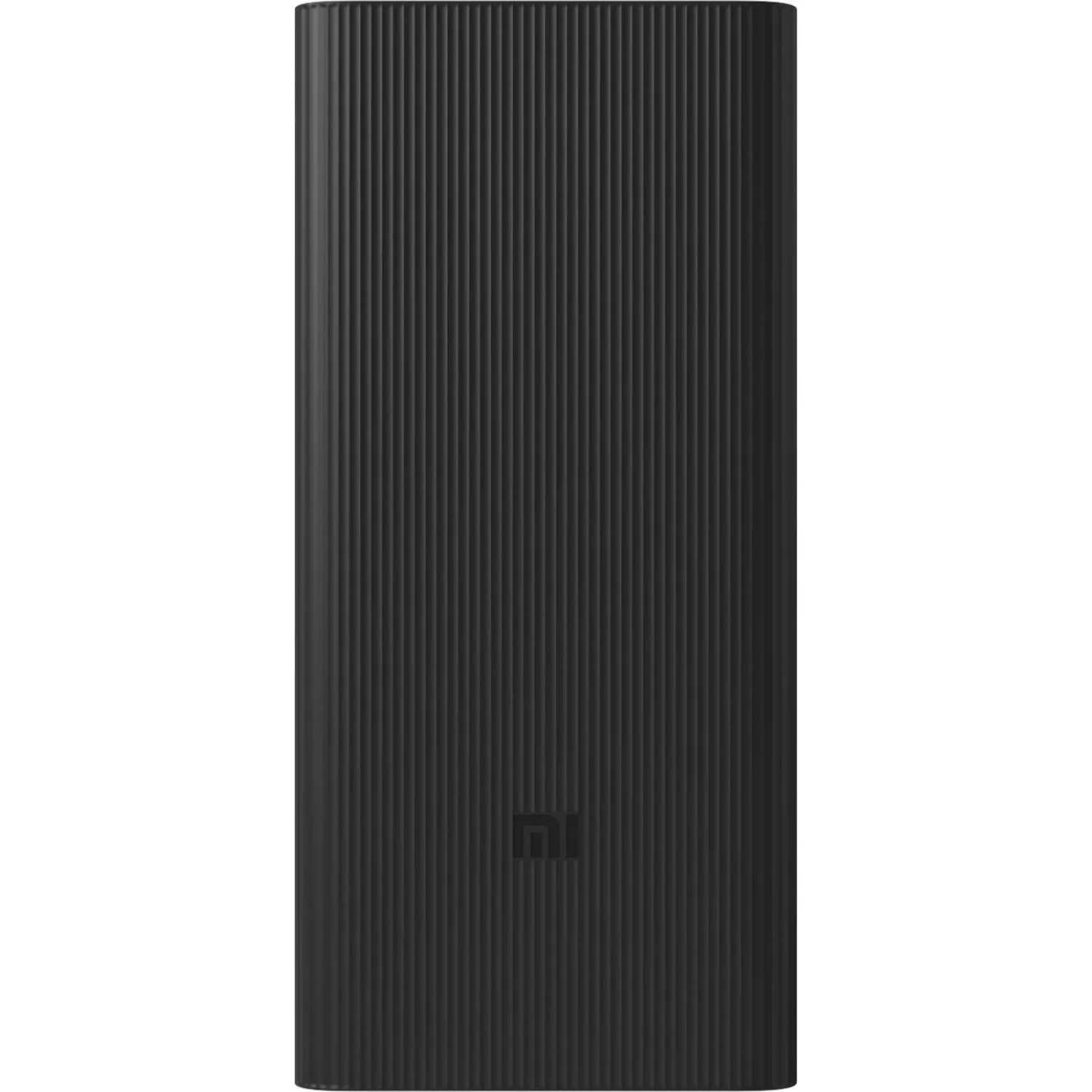 превью Внешний аккумулятор (power bank) Xiaomi 30000 мАч 18W чёрный (BHR9126GL)