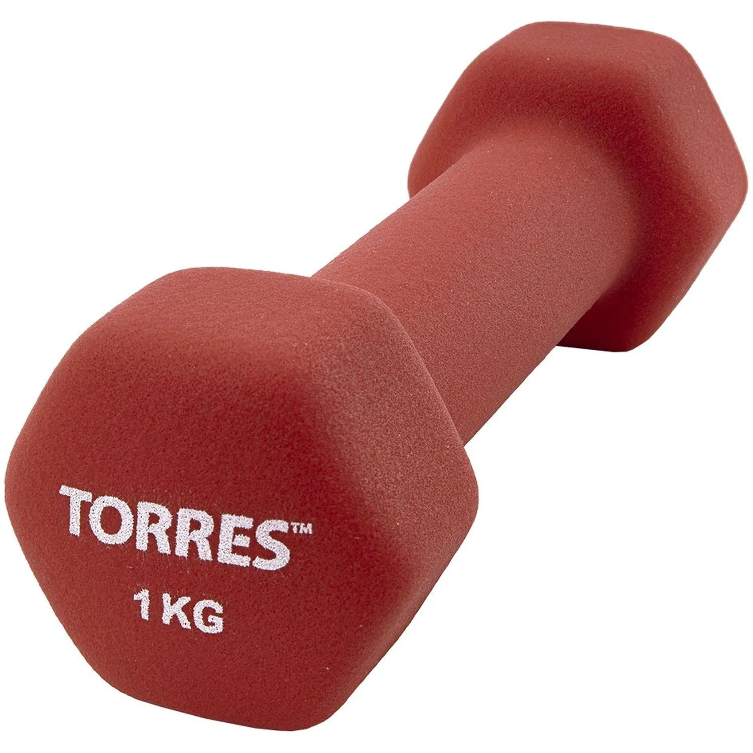 превью Гантель металлическая Torres PL55011 1 кг