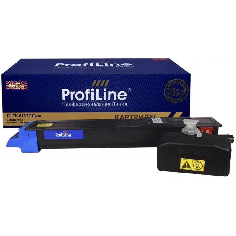 превью Тонер -картридж ProfiLine TK-8115C гол. для Kyocera Mita M8124cidn
