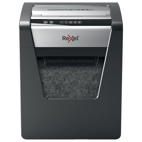 Уничтожитель (шредер) Rexel Momentum M510, 1-3 человек, 5 уровень секретности, фрагменты 2×15 мм, 10 листов, 23 л