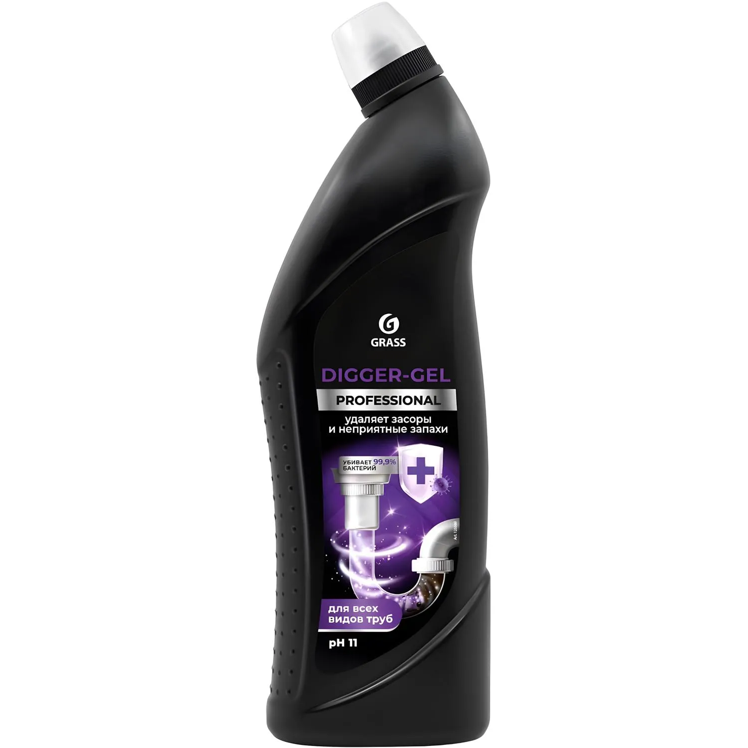 превью Cредство для прочистки труб Grass Digger-Gel Prof 1 л
