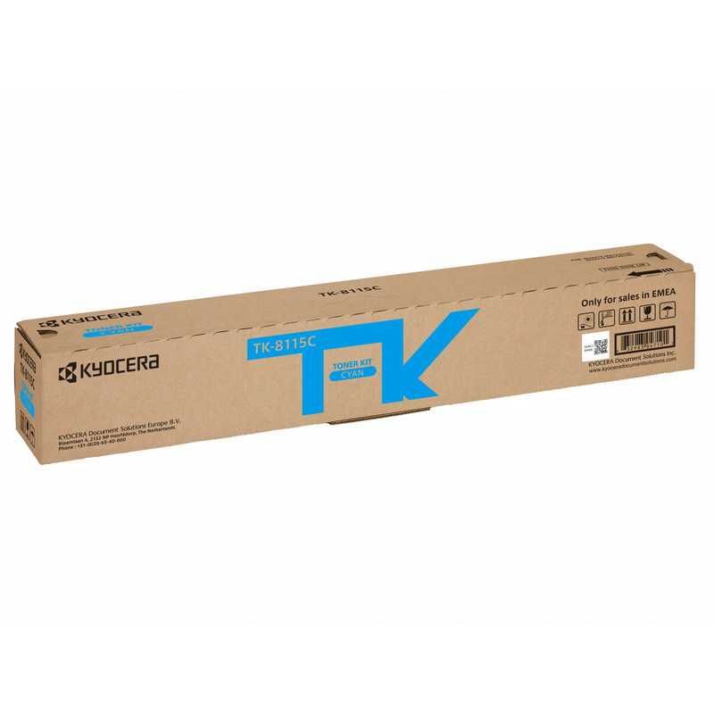 превью Тонер-картридж Kyocera TK-8115C голубой оригинальный
