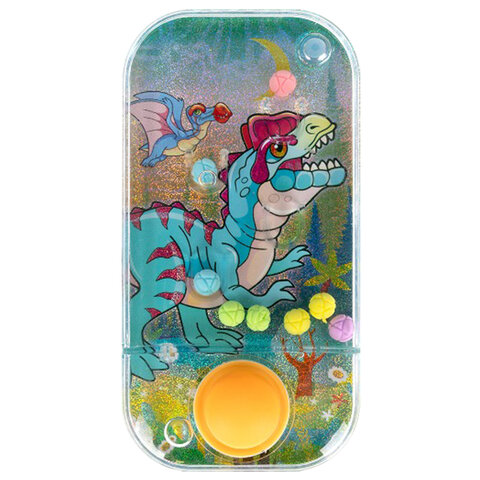 Водный тетрис мячики «Динозавры», 11.5×6х2 см, АССОРТИ 3 вида, дисплей, 1TOY