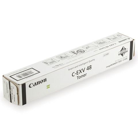 Тонер CANON C-EXV48BK iR C1325iF/1335iF, черный, оригинальный, ресурс 16500 стр. 