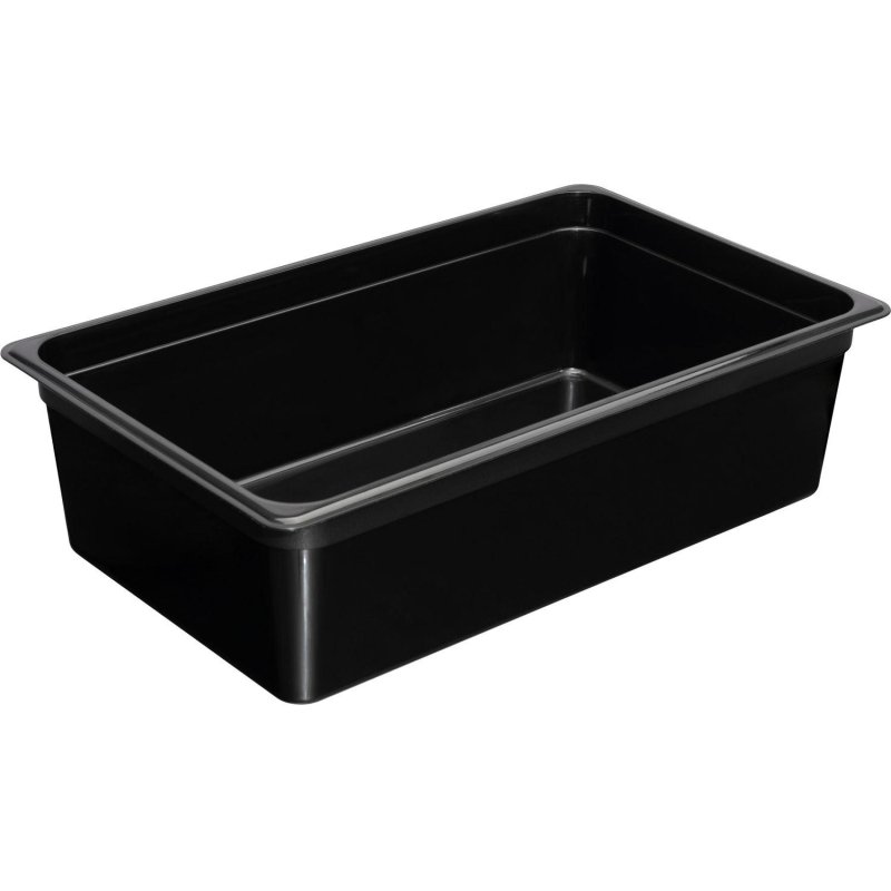 Гастроемкость Restola полипропилен GN 1/1 530×325х150 мм черная, 422100213