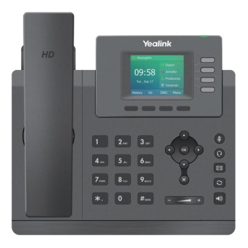превью IP-телефон Yealink SIP-T33P, 4 акк., PoE, БП в комплекте