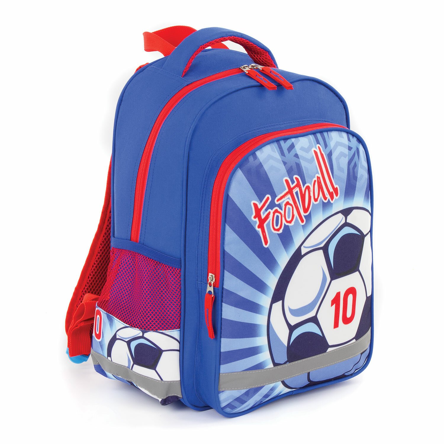 Рюкзак ПИФАГОР SCHOOL для начальной школы, «SOCCER BALL», 38×28×14 см, 228822