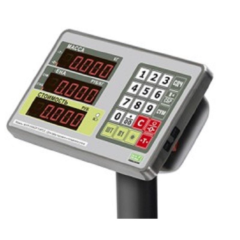 Весы торговые напольные M-ER 335ACLP-150.20 TURTLE LED