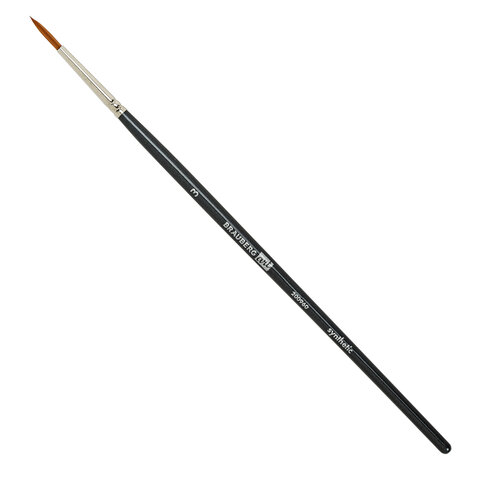 Кисти художественные набор 5 шт., синтетика, BRAUBERG ART CLASSIC