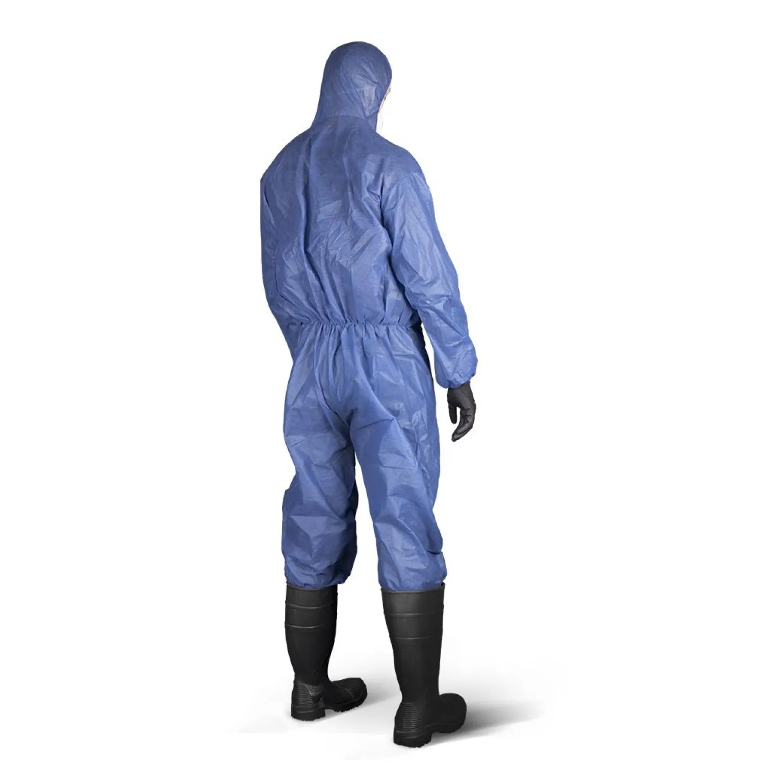 Комбинезон однораз. защит с капюш Zonegard голубой р-р XХXL (EPB428)