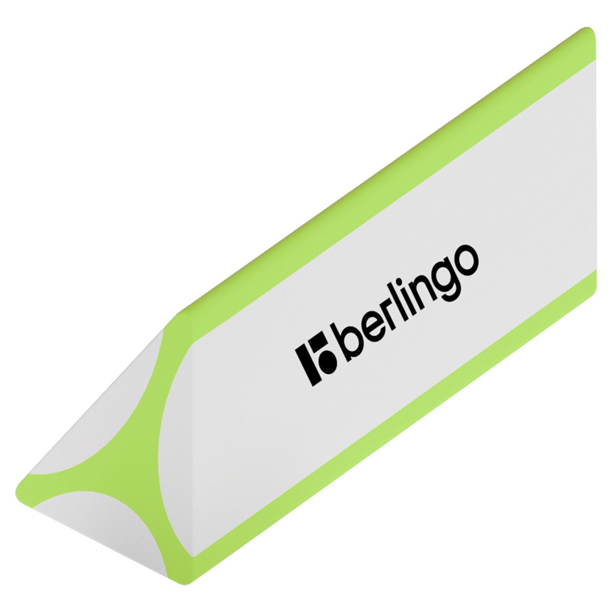 Ластик Berlingo «Triangle Pro», треугольный, скошенный, термопластичная резина, 57×16×16мм