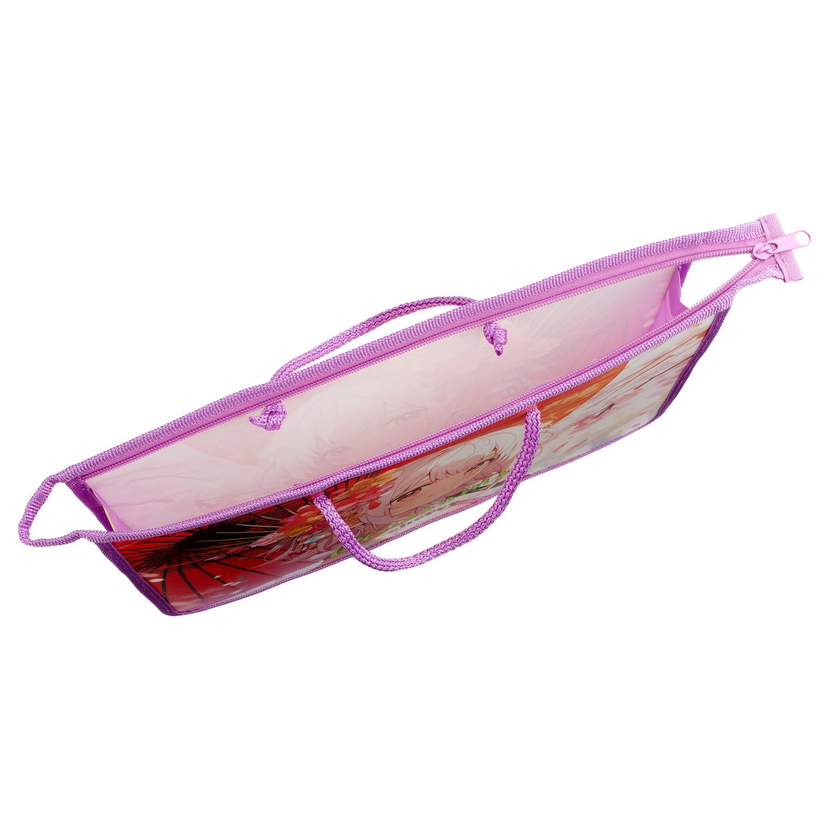 Папка с ручками А4 ArtSpace «In blossom», пластик, на молнии, 40мм