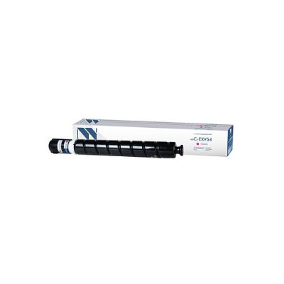 Картридж лазерный NV PRINT (NV-C-EXV54M) для Canon imageRUNNER C3025, пурпурный, ресурс 8500 стр. 