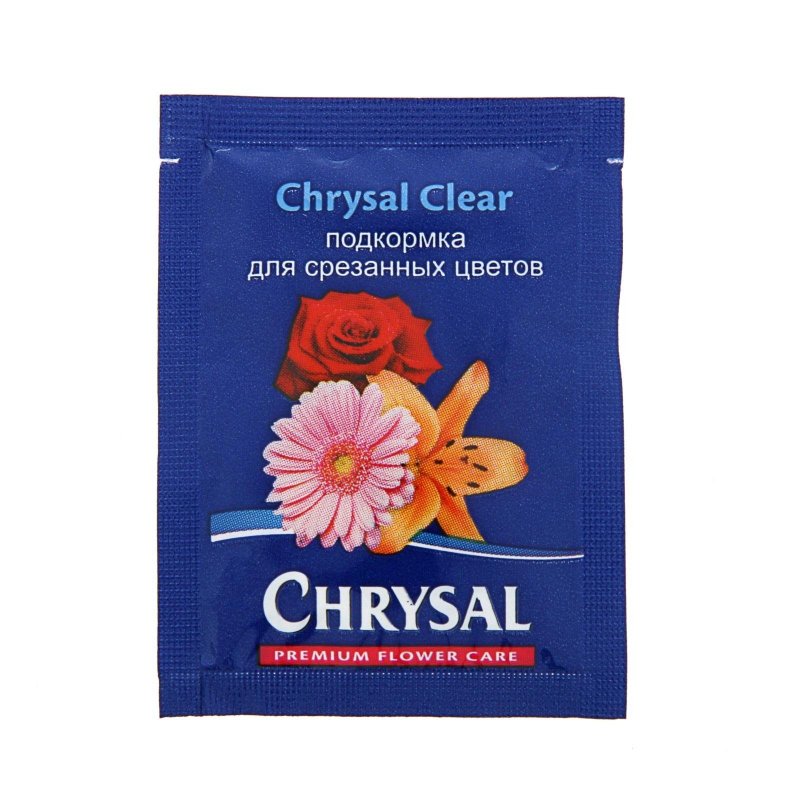 Удобрение универсальное для подкормки срезанных цветов Chrysal 5 г