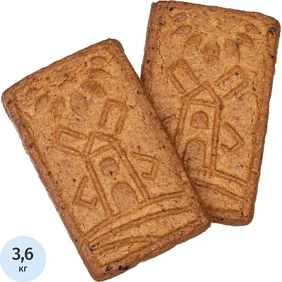 Печенье Коломенское злаковое Овсяное хрустящее томленое в печи, 3.6кг/уп
