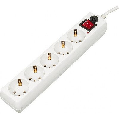 Сетевой фильтр Buro 500SH-5-W 5м (5 розеток) белый