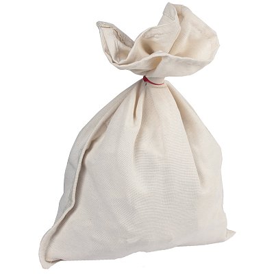 Мешок для монет, 230×340мм, ткань суровая бязь, 100шт. 