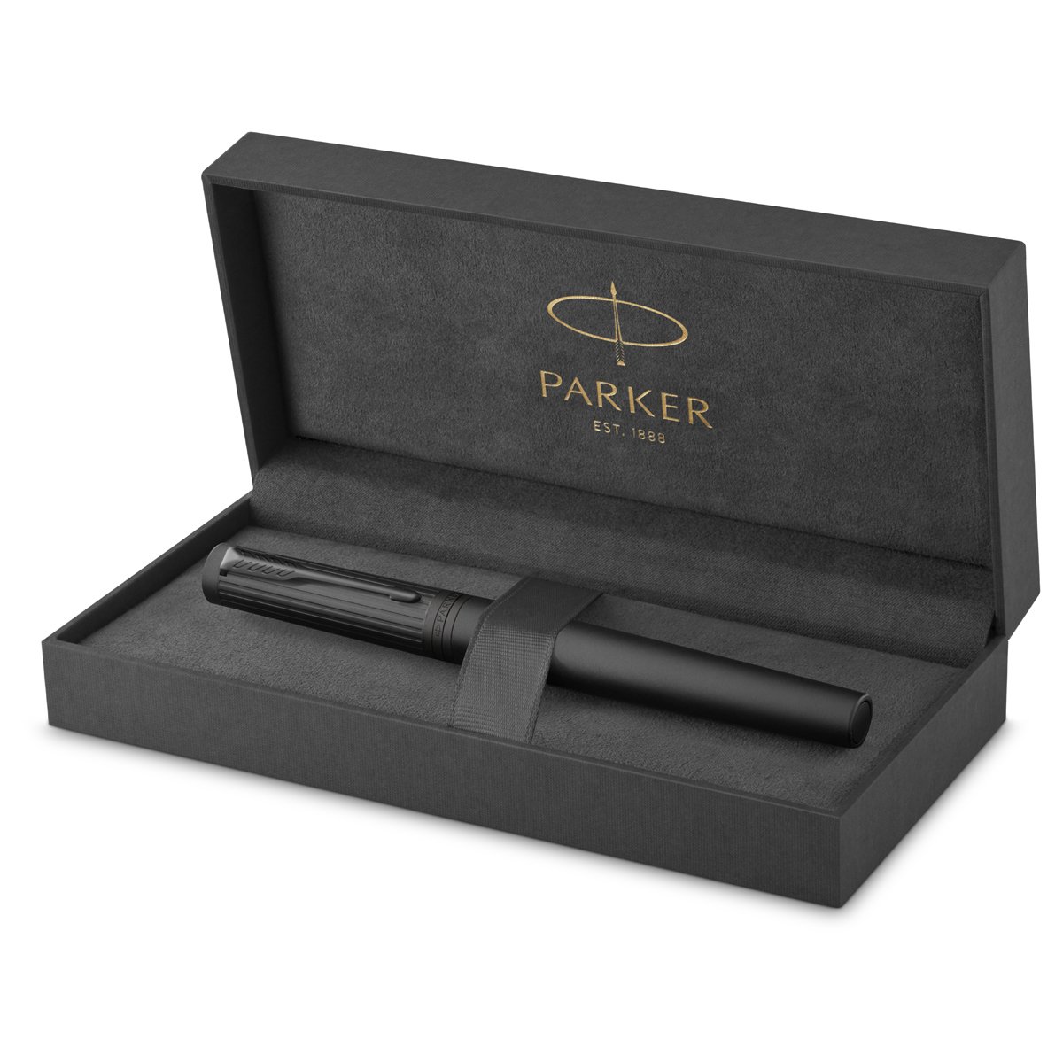 Ручка-роллер Parker «Ingenuity Black BT» черная, 0.5мм, подарочная упаковка