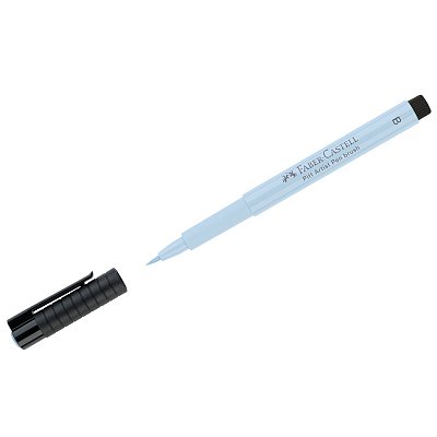 Ручка капиллярная Faber-Castell «Pitt Artist Pen Brush» цвет 148 голубой лед, кистевая