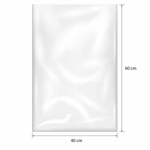 превью Пакеты фасовочные ПРОЧНЫЕпервичный ПВД 40×60 смКОМПЛЕКТ 100 шт.40 мкм