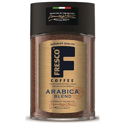 Кофе растворимый Fresco Arabica Blend 100 г (стекло)