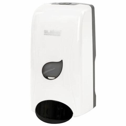 Диспенсер для мыла-пены LAIMA PROFESSIONAL ECO, НАЛИВНОЙ, 1 л, белый, ABS-пластик