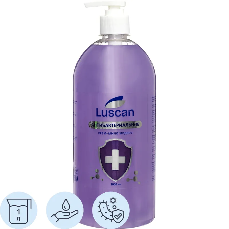 превью Крем-мыло Luscan Антибактериальное 1 л
