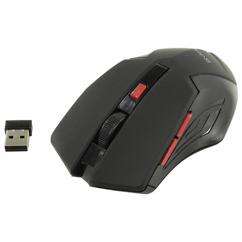Мышь беспроводная Defender Accura MM-275, черный, 5btn+Roll