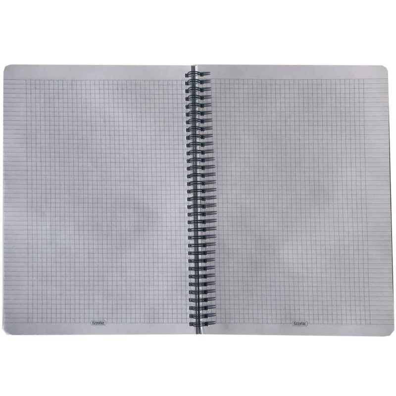 Бизнес-тетрадь Kroyter А4.96л,206×295, кл, скр, обл. карт, Офис,64591