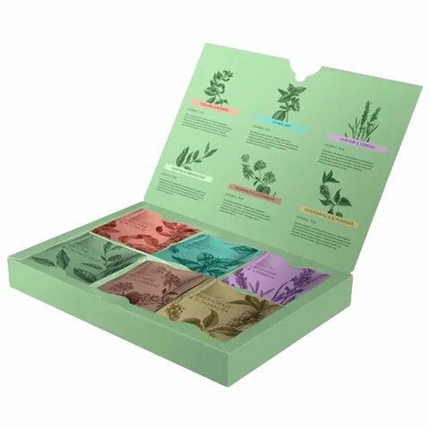 Чай GREENFIELD «Natural Tisane», ассорти 6 вкусов, НАБОР 30 пакетиков