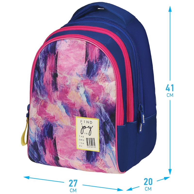Рюкзак Berlingo inStyle «Joy» 41×27×20см, 3 отделения, 1 карман, эргономичная спинка