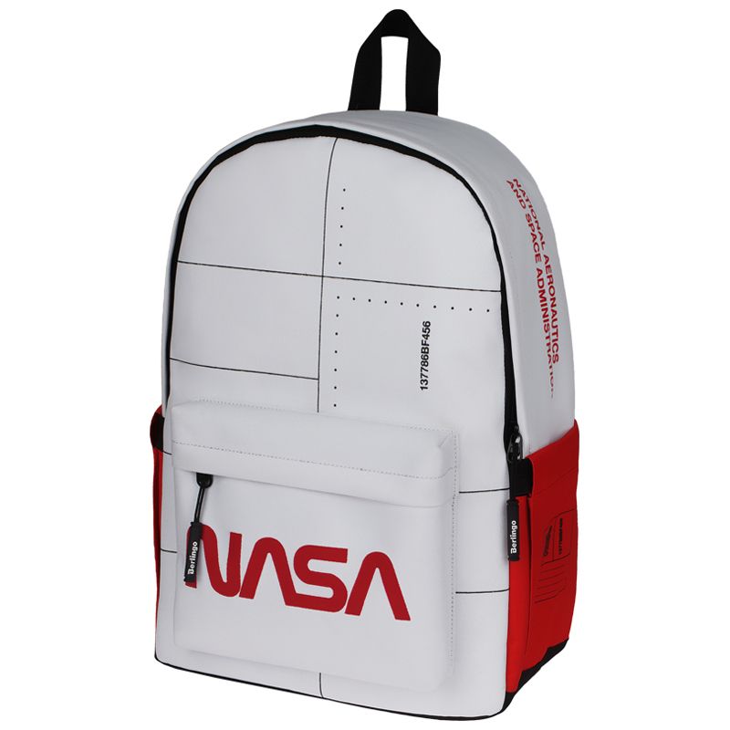 превью Рюкзак Berlingo Casual «Ad Astra_white» 39.5×27×13см, 1 отделение, 3 кармана, уплотненная спинка