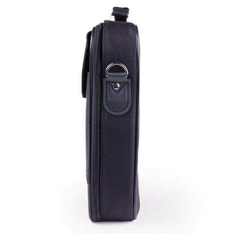 Сумка деловая для офиса и учебы BRAUBERG PF-1, отделение для планшета и ноутбука 13.3, 25?35?7 см, ткань, черная