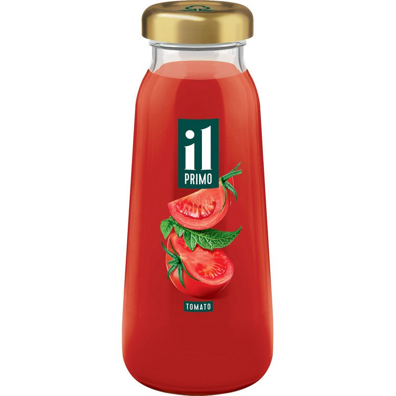 Сок IL Primo томатный с солью с мякотью 0.2 л (8 штук в упаковке)
