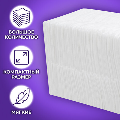 Салфетки бумажные для диспенсера (N2), LAIMA PREMIUM, КОМПЛЕКТ 36 пачек по 300 шт., 20×17 см, белые