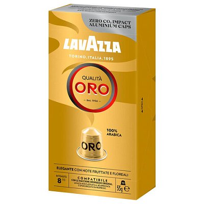 Кофе в капсулах LAVAZZA «Qualita Oro» для кофемашин Nespresso10 порций
