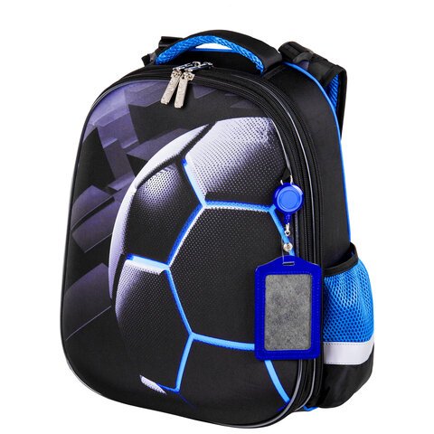 Ранец ЮНЛАНДИЯ EXTRA, с дополнительным объемом, «Soccer ball», 38×29х18 см
