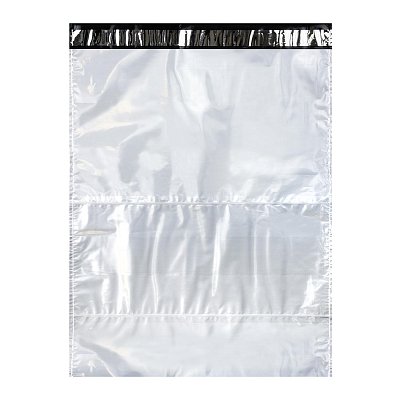 Курьер-пакет, без печати, с карманом,300×400+40, 50 мкм(50шт/уп)
