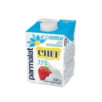 Сливки Parmalat стерилизованные 35% 500 г