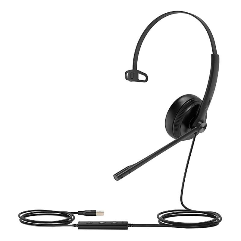 Гарнитура головная Yealink UH34 Mono UC Моно, Проводная, HD звук, USB, шт