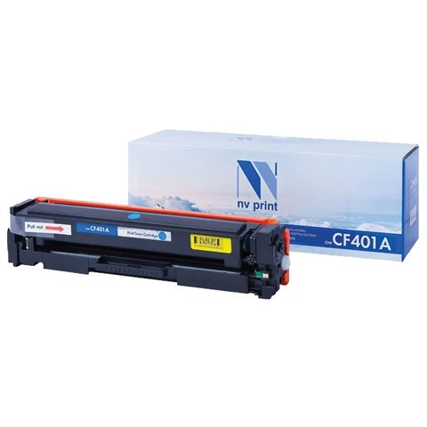 превью Картридж лазерный NV PRINT (NV-CF401A) для HP M252dw/M252n/M274n/M277dw/M277n7, голубой, ресурс 1400 страниц