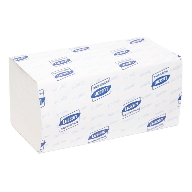 Полотенца бумажные листовые Luscan Professional V-сложения 1-слойные 20 ...