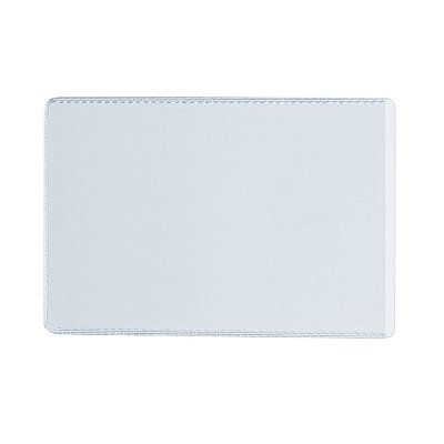 Обложка-карман для проездных документов и карт (50шт. ) ДПС, 65×98мм, ПВХ, прозрачный