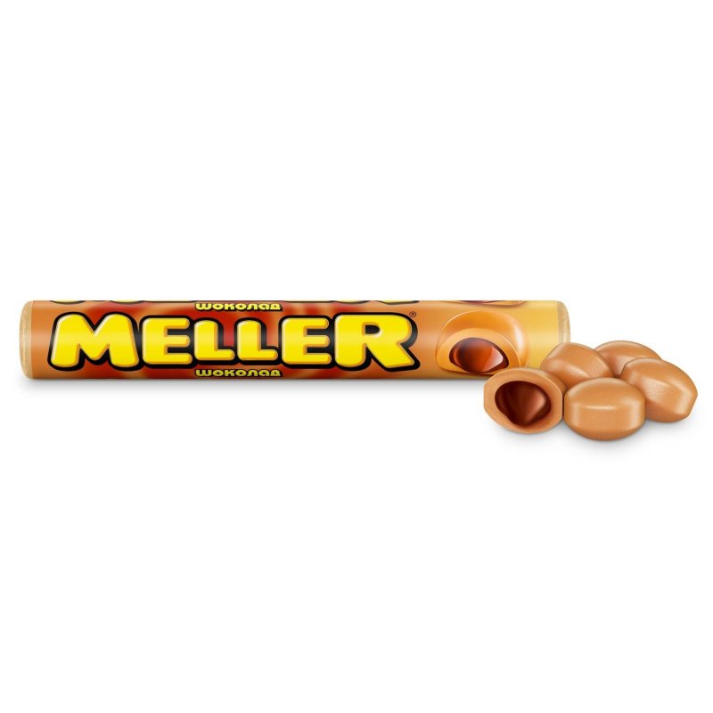 Ирис Meller Шоколад 38 г (24 штуки в упаковке)