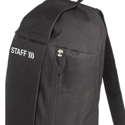 Рюкзак STAFF «Air», универсальный, черный, 40×23×16 см
