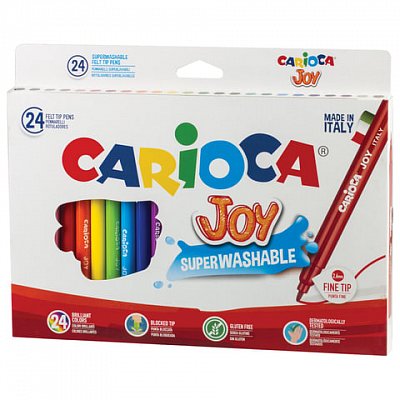 Фломастеры Carioca Joy (24цв)