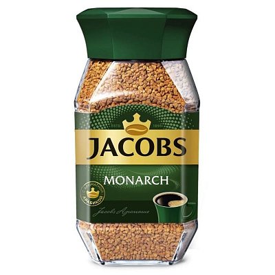 Кофе растворимый Jacobs Monarch 270 г (стекло)