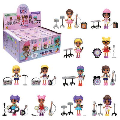 Куколка с аксессуарами «LUCKY BOX Party Girl», ассорти 12 видов, дисплей, 1TOY