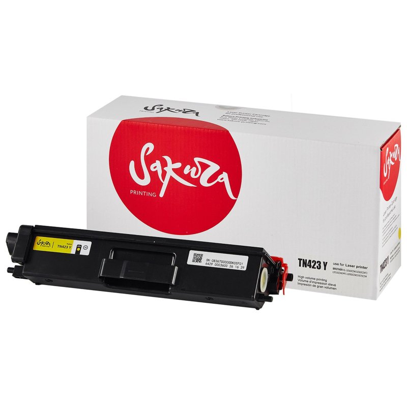 превью Картридж лазерный SAKURA TN-423Y жел. для Brother HL-8260/DCP-8400/MFC-8690