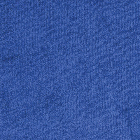 Тряпка для мытья пола, плотная микрофибра, 50×60 см, синяя, ЛЮБАША ЭКОНОМ ПЛЮС